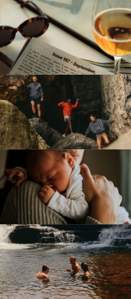 Collage of lifestyle images