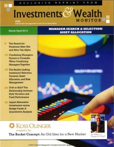 Investments and Wealth Monitor April 2013