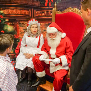 Santa and Mrs. Claus