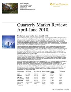 thumbnail of Quarterly Market Review April-June 2018