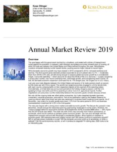 thumbnail of Annual Market Review 2019