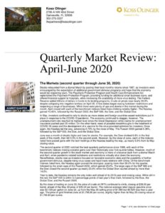 thumbnail of Second Quarter 2020 Market Review