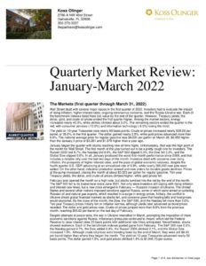 thumbnail of Quarterly Market Review Jan-Mar 22