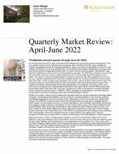 thumbnail of July Newsletter Market Review