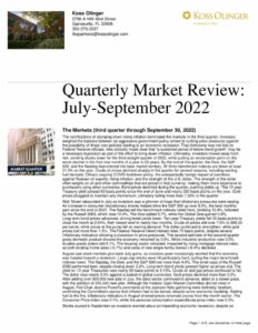 thumbnail of Quarter Three 2022 Market Review