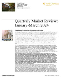 thumbnail of Quarterly Market Review January-March 2024